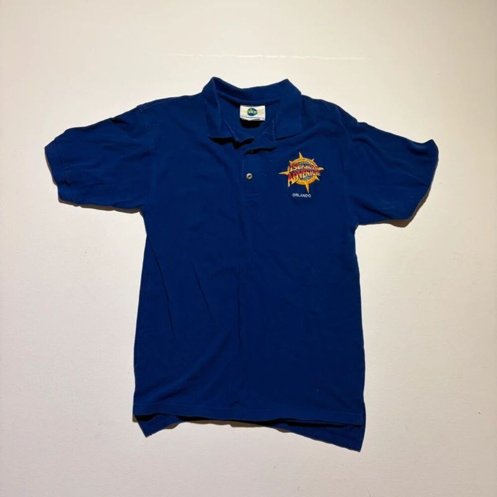 Orlando Universal Studios Islands of Adventure Blue Polo
